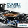 imageFarberware Cookstart DiamondMax Nonstick Frying PanSkillet Dishwasher Safe 12 Inch  AquaBlack