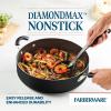imageFarberware Cookstart DiamondMax Nonstick Frying PanSkillet Dishwasher Safe 12 Inch  AquaBlack