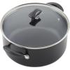 imageFarberware Cookstart DiamondMax Nonstick Frying PanSkillet Dishwasher Safe 12 Inch  AquaBlack