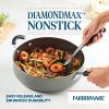 imageFarberware Cookstart DiamondMax Nonstick Frying PanSkillet Dishwasher Safe 12 Inch  AquaSilver