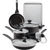 imageFarberware Dishwasher Safe Nonstick 15Piece Cookware Set AquaBlack