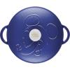 imageFarberware Disney Bon Voyage PreSeasoned Cast Iron Dutch OvenCasserole Pan with Lid Suitable for All Stovetops Including Induction 475 Quart BlueBlue