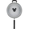 imageFarberware Disney Monochrome Ceramic Cookware Nonstick Saute Pan with Lid and Helper Handle Dishwasher Safe 45 Quart  BlackSaute Pan 45 Quart
