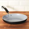imageFarberware Disney Monochrome Ceramic Cookware Nonstick Saute Pan with Lid and Helper Handle Dishwasher Safe 45 Quart  BlackSkillet 11 Inch