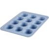 imageFarberware Easy Solutions Nonstick Bakeware MuffinCupcake Baking Pan 12cup with fill lines  BlueBlue