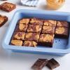 imageFarberware Easy Solutions Nonstick Bakeware Square CakeCookie Pan 9 Inch with Portion Marks  BlueCake Pan 9  Square