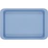imageFarberware Easy Solutions Nonstick Bakeware Square CakeCookie Pan 9 Inch with Portion Marks  BlueCake Pan 9 x 13