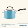 imageFarberware EcoAdvantage Ceramic Nonstick CookwarePots and Pans Set 13 Piece  GrayAqua