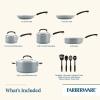 imageFarberware EcoAdvantage Ceramic Nonstick CookwarePots and Pans Set 13 Piece  GrayGray