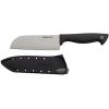 imageFarberware Edgekeeper 8Inch Slicing Knife with SelfSharpening Blade Cover High CarbonStainless Steel Kitchen Knife with Ergonomic Handle RazorSharp Knife BlackBlackGray