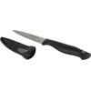 imageFarberware Edgekeeper 8Inch Slicing Knife with SelfSharpening Blade Cover High CarbonStainless Steel Kitchen Knife with Ergonomic Handle RazorSharp Knife BlackBlackGray