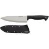 imageFarberware Edgekeeper 8Inch Slicing Knife with SelfSharpening Blade Cover High CarbonStainless Steel Kitchen Knife with Ergonomic Handle RazorSharp Knife BlackBlackGray