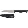 imageFarberware Edgekeeper 8Inch Slicing Knife with SelfSharpening Blade Cover High CarbonStainless Steel Kitchen Knife with Ergonomic Handle RazorSharp Knife BlackBlackGray