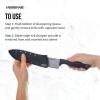 imageFarberware Edgekeeper 8Inch Slicing Knife with SelfSharpening Blade Cover High CarbonStainless Steel Kitchen Knife with Ergonomic Handle RazorSharp Knife BlackBlackGray