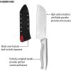 imageFarberware Edgekeeper SelfSharpening Santoku Knife 5Inch Stainless5