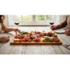 imageFarberware ExtraLarge Wood Cutting Board Reversible Chopping Board for Kitchen Meal Prep and Serving Charcuterie Board 1417Inch x 2008Inch Bamboo