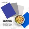 imageFarberware Flexible Kitchen Cutting Mat Set  Made in the USA  CrossContamination Prevention 11x14 Inches NonSlip Design  EasyCare Kitchen Essential 4Piece