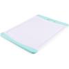 imageFarberware Nonslip Poly Cutting Board 8x10Inch Gray and WhiteAqua and White