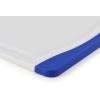 imageFarberware Nonslip Poly Cutting Board 8x10Inch Gray and WhiteBlue and White
