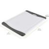 imageFarberware Nonslip Poly Cutting Board 8x10Inch Gray and WhiteGray and White