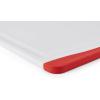 imageFarberware Nonslip Poly Cutting Board 8x10Inch Gray and WhiteRedWhite
