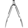 imageFarberware Pro 5282803 Steel Head One Hand Lock Tong 12Inch BlackLocking Tongs  9inch
