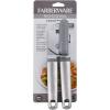 imageFarberware Professional Stainless Steel Soft Handle Comfort Grip Pizza Wheel for Cutting Pizza Desserts and More Dishwasher Safe Hanging Hole for Easy Storage 85Inch GrayCan Opener