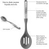 imageFarberware Professional Stainless Steel Soft Slotted Spoon 1358Inch GraySlotted Spoon
