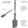 imageFarberware Professional Stainless Steel Soft Slotted Spoon 1358Inch GraySpatula