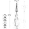 imageFarberware Professional Stainless Steel Soft Slotted Spoon 1358Inch GrayWhisk
