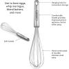 imageFarberware Professional Stainless Steel Soft Slotted Spoon 1358Inch GrayWhisk
