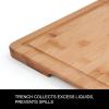 imageFarberware Rubberwood Cutting Board Set with Juice Grooved and Finger Grips 3PieceBamboo
