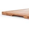 imageFarberware Rubberwood Cutting Board Set with Juice Grooved and Finger Grips 3PieceBamboo