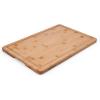 imageFarberware Rubberwood Cutting Board Set with Juice Grooved and Finger Grips 3PieceBamboo