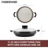 imageFarberware Smart Control Nonstick Cookware Pots and Pans Set 14 Piece BlackBlack