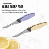 imageFarberware Soft Grip Serrated Chef Knife 8Inch Navy2Piece Paring Knife Set