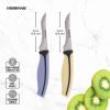imageFarberware Soft Grip Serrated Chef Knife 8Inch Navy2Piece Paring Knife Set