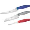 imageFarberware Soft Grip Serrated Chef Knife 8Inch Navy3Piece Utility Knife Set