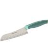 imageFarberware Soft Grip Serrated Chef Knife 8Inch Navy5Inch Serrated Santoku