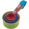 imageFARBERWARE 5Piece Measuring Cup Set with Coffee Scoop Durable Plastic Nesting Measuring Cups with EasyRead Markings BPAFree Dishwasher Safe