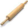 imageFARBERWARE Classic Wood Rolling Pin 18Inch Hardwood Dough Roller for Baking Pizza Pies Pastry and Cookies Ergonomic Handles Kitchen Essential
