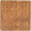 imageFarberware 16Inch Endgrain Rubberwood Cutting Board with Deep Juice Groove  Reversible Wooden Charcuterie Board for Chopping Serving Everyday Use with Finger Grooves for Easy CarryingBamboo