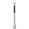 imageFarberware Barbeque Stainless Steel Tongs with Scalloped Edge 1575 Inch RedOne Handed Slide Locking Tong