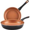 imageFarberware Glide Nonstick Frying Pan  Fry Pan  Skillet  10 Inch Black925 Inch and 1125 Inch