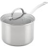imageFarberware Millennium Stainless Steel Sauce PanSaucepan with Lid 3 Quart Silver
