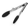 Tip-Up Tongs  Black