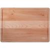 imageFarberware Rubberwood Cutting Board Set with Juice Grooved and Finger Grips 3PieceMaple