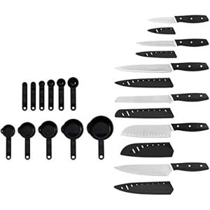 imageFarberware  5272030 Farberware Resin Cutlery Set Assorted Pastel Cool 12pieceBlack