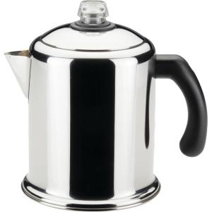 imageFarberware 47053 Classic Stainless Steel Yosemite 12Cup Coffee Percolator 12 Cup Coffee Maker Silver8 Cup