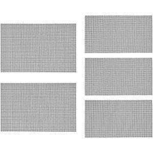 imageFarberware Barbeque Nonstick Slotted Grill Liners Set of 5 Black